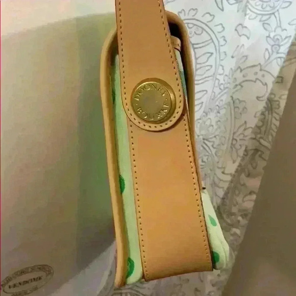 Green Polkadot Dooney &Bourke - Picture 4 of 11